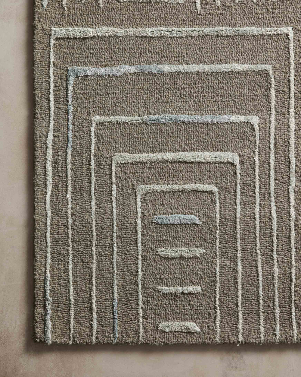 Loloi Verve VER-02 Grey / Mist Area Rug Lifestyle Image Feature