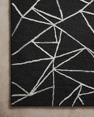 Loloi Verve VER-03 Black / Ivory Area Rug Main Image