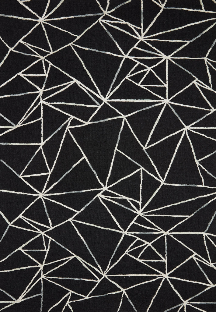Loloi Verve VER-03 Black / Ivory Area Rug main image