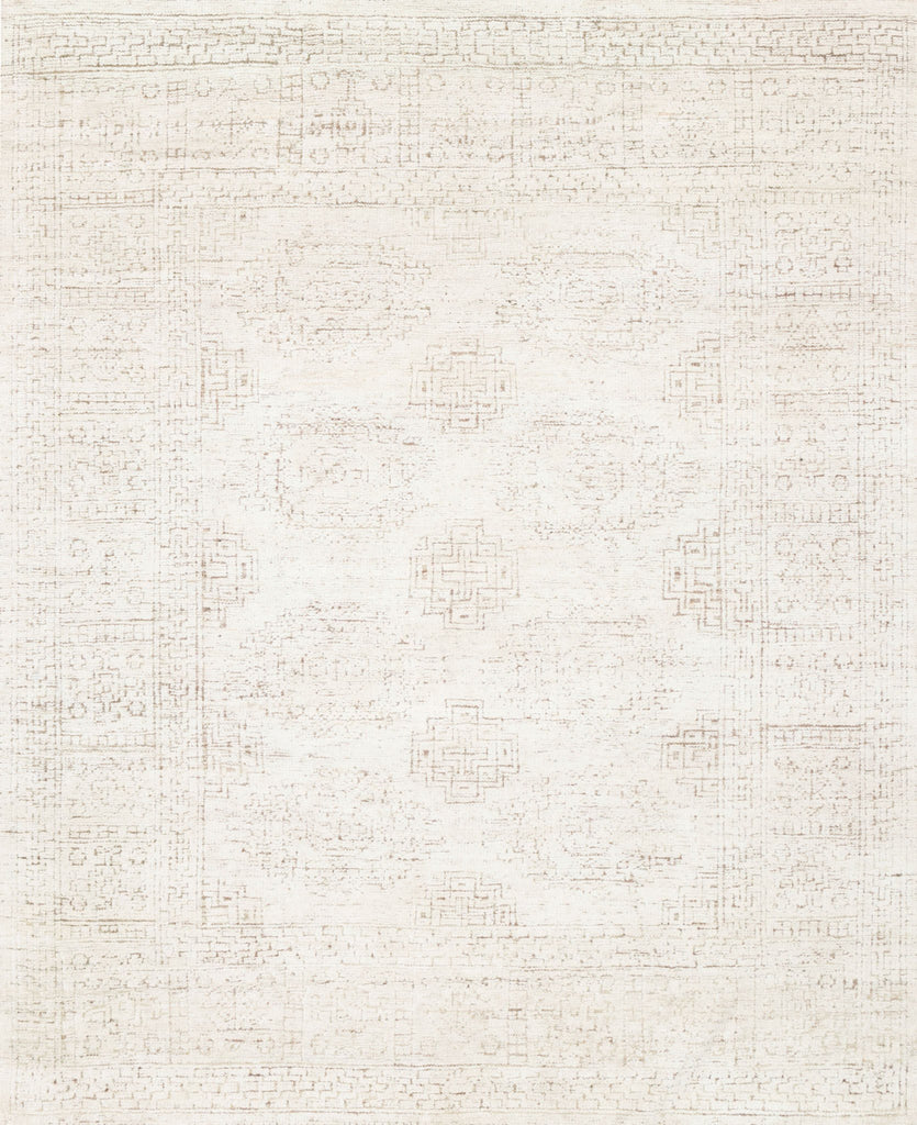 Loloi Vestige VQ-01 White/Natural Area Rug main image