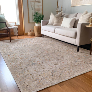 Dalyn Vienna VI3 Linen Area Rug Lifestyle Image Feature