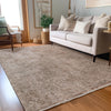 Dalyn Vienna VI5 Chocolate Area Rug Lifestyle Image Feature