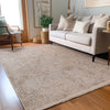 Dalyn Vienna VI5 Ivory Area Rug Lifestyle Image Feature