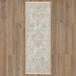 Karastan Solitude Via Salaria Cream Beige Area Rug 