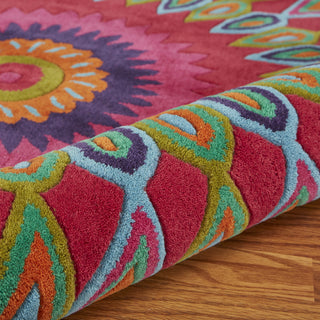 LR Resources Vibrance 03540 Multi Area Rug Pile Image