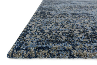 Loloi Viera VR-06 Light Blue / Grey Area Rug Corner Image