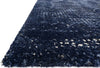 Loloi Viera VR-08 Dark Blue/Light Blue Area Rug Corner Shot Feature