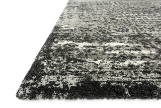 Loloi Viera VR-11 Graphite/Black Area Rug Corner Image