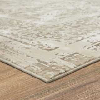 Karastan Tryst Vinci Cream Area Rug Corner Image