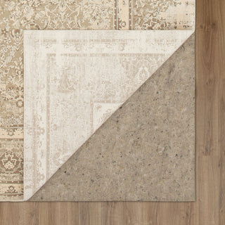 Karastan Tryst Vinci Cream Area Rug Back Image
