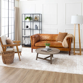 Karastan Tryst Vinci Cream Area Rug Corner Image