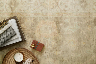 Loloi Vincent VC-02 Moss Gray/Stone Area Rug Lifestyle Image Feature
