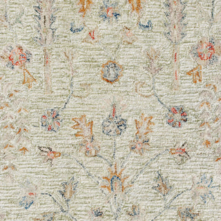 LR Home Vintage 81923 Green/Cream/Taupe Area Rug main image