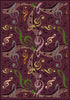 Joy Carpets Kid Essentials Virtuoso Plum Area Rug