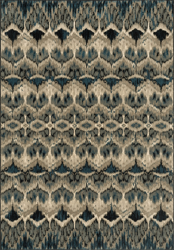 Loloi Vista VT-01 Taupe / Blue Area Rug main image