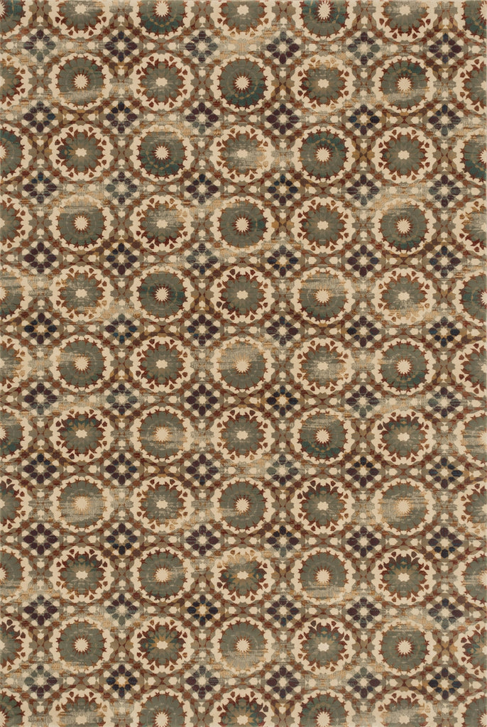 Loloi Vista VT-07 Ivory / Rust Area Rug main image
