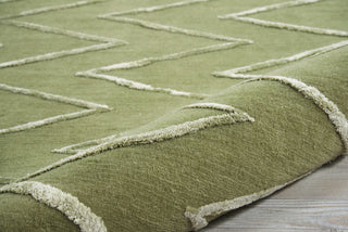 Nourison Vita VIT14 Kiwi Area Rug Corner Image