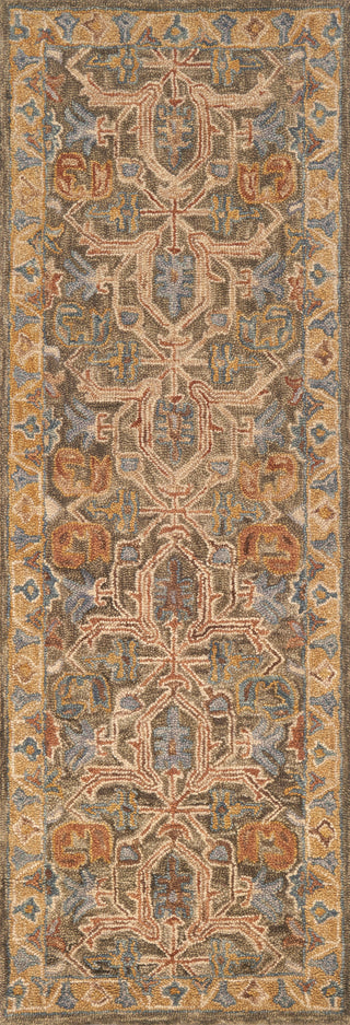 Loloi Victoria VK-01 Walnut/Multi Area Rug Runner Image