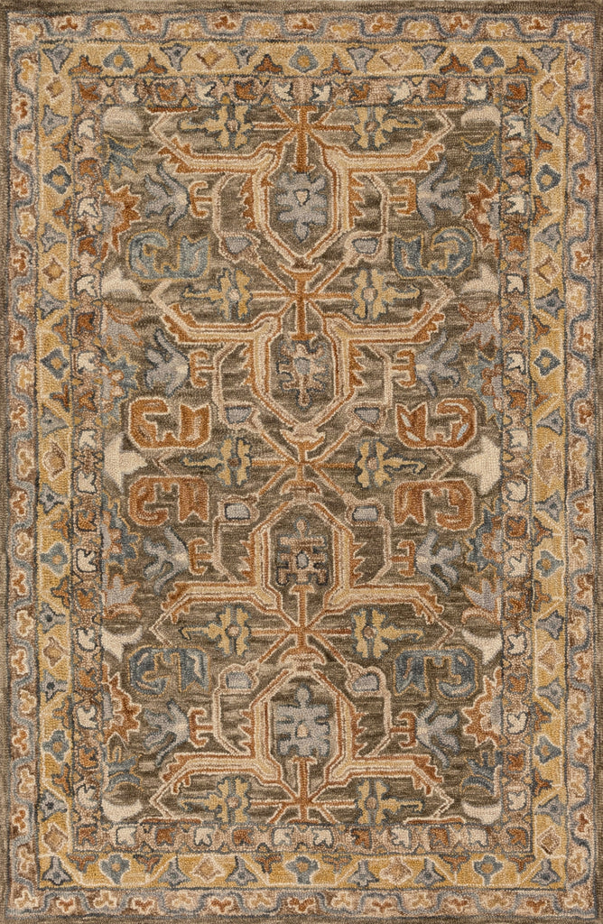 Loloi Victoria VK-01 Walnut/Multi Area Rug main image