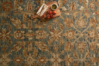 Loloi Victoria VK-05 Slate/Slate Area Rug Lifestyle Image Feature