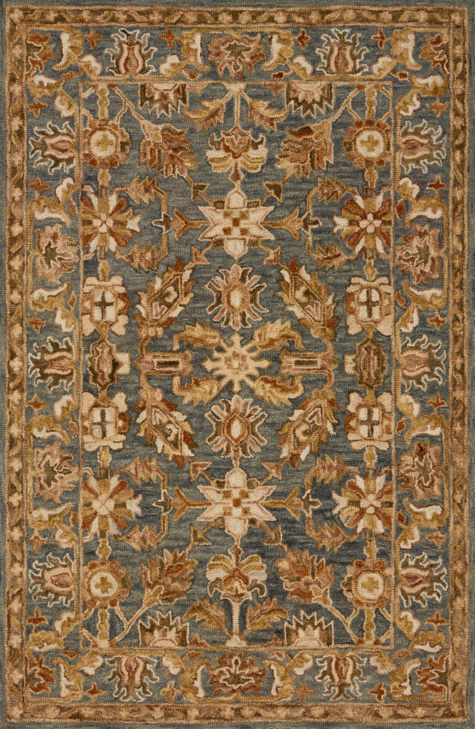 Loloi Victoria VK-05 Slate/Slate Area Rug main image
