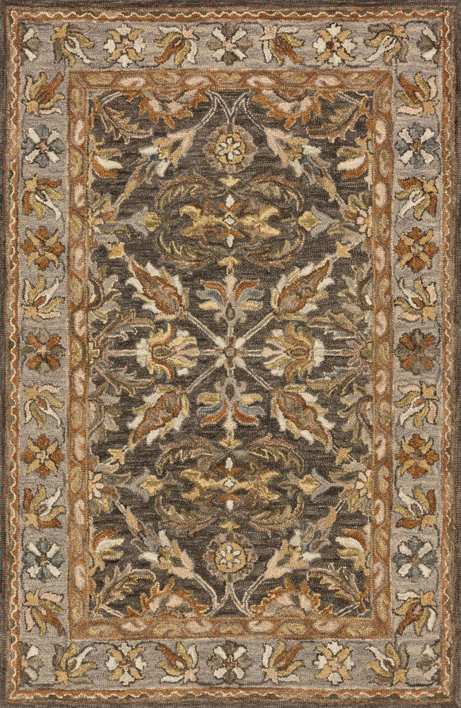 Loloi Victoria VK-06 Dk Taupe/Grey Area Rug main image