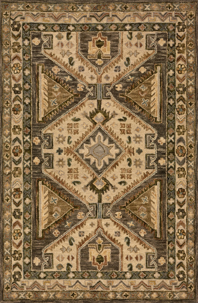 Loloi Victoria VK-07 Walnut/Beige Area Rug main image