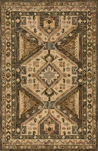 Loloi Victoria VK-07 Walnut/Beige Area Rug main image