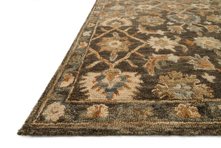 Loloi Victoria VK-08 Dk Taupe/Multi Area Rug Corner Image