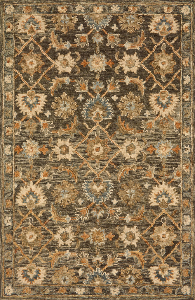 Loloi Victoria VK-08 Dk Taupe/Multi Area Rug main image