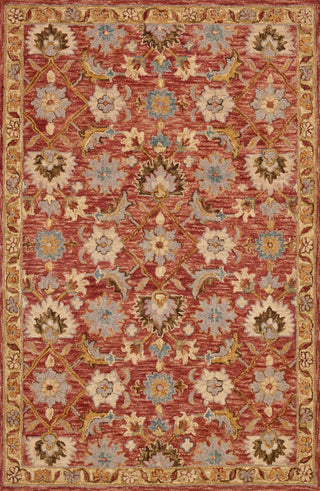 Loloi Victoria VK-09 Terracotta/Gold Area Rug Main