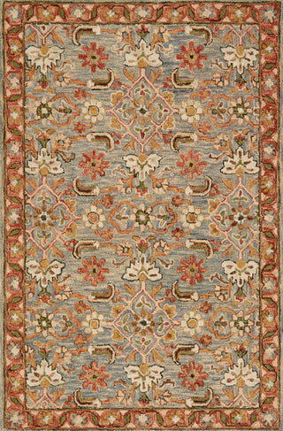 Loloi Victoria VK-10 Slate/Terracotta Area Rug main image