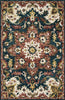 Loloi Victoria VK-13 Teal/Raspberry Area Rug Main Image