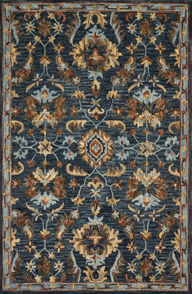 Loloi Victoria VK-14 Denim/Multi Area Rug main image