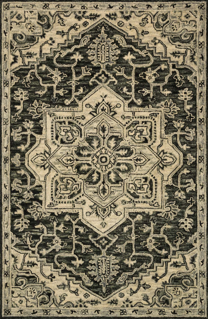 Loloi Victoria VK-15 Charcoal/Lt Grey Area Rug main image