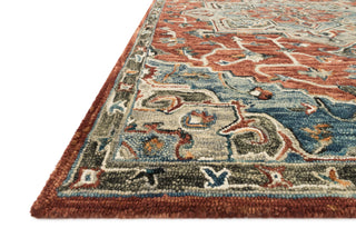 Loloi Victoria VK-15 Red/Multi Area Rug Corner Image