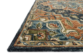 Loloi Victoria VK-16 Rust/Multi Area Rug Corner Image