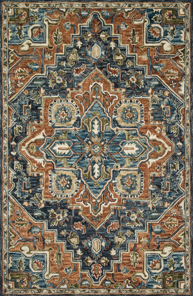 Loloi Victoria VK-16 Rust/Multi Area Rug main image