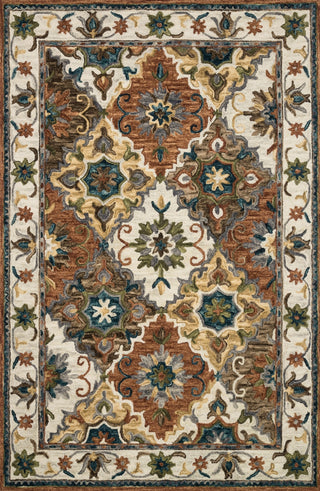 Loloi Victoria VK-17 Multi/Ivory Area Rug Main Image