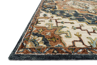 Loloi Victoria VK-19 Blue/Multi Area Rug Corner Image