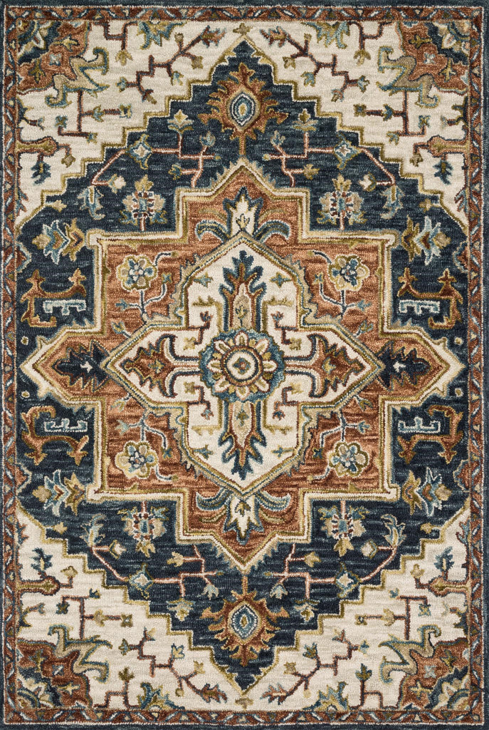 Loloi Victoria VK-19 Blue/Multi Area Rug main image