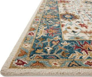 Loloi Victoria VK-23 Ivory/Sky Area Rug