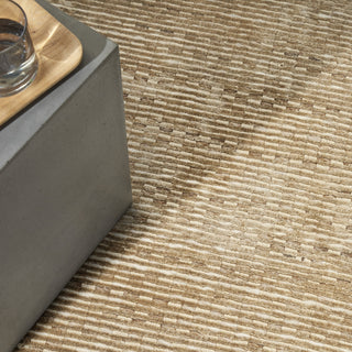 Valley VLL01 Gold Area Rug by Calvin Klein Corner Image