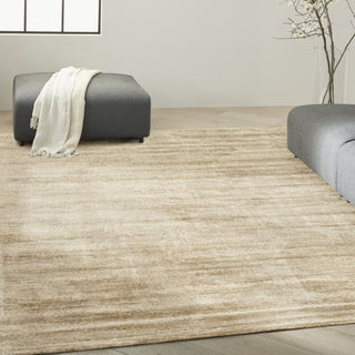 Valley VLL01 Gold Area Rug by Calvin Klein Corner Image