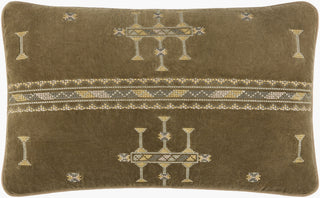 Surya Velour VLU-001 Olive Green Main