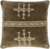 Surya Velour VLU-001 Olive Green main image
