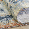 Ancient Boundaries Fortune FOR-1391 Denim/Rust Area Rug Texture Image