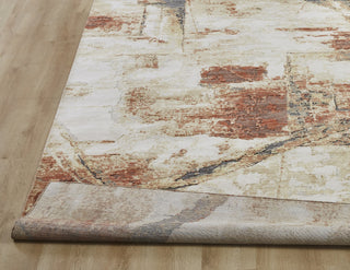 Ancient Boundaries Fortune FOR-1392 Russet/Sand Area Rug Detail Image