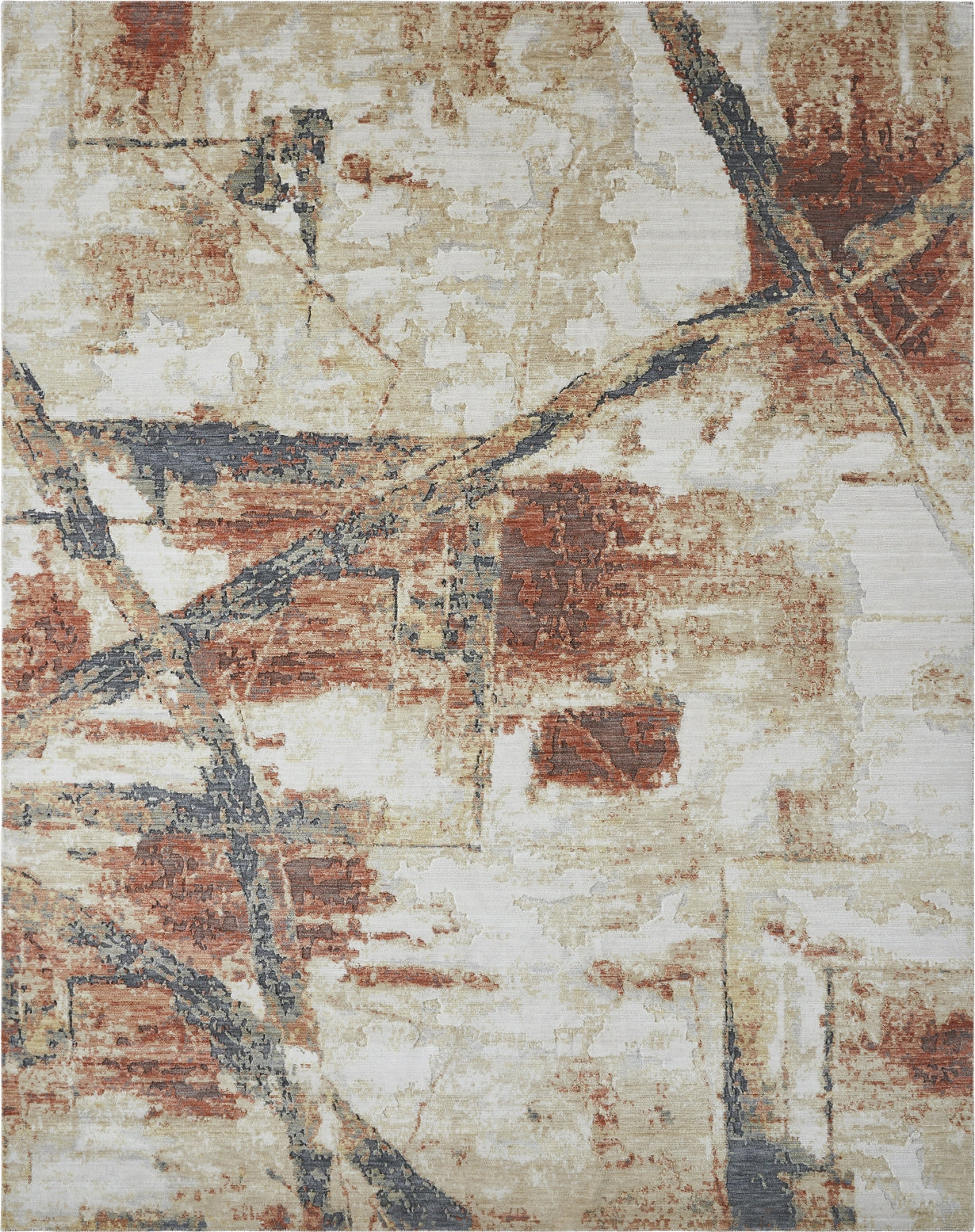 Ancient Boundaries Fortune FOR-1397 Rust/Sand Area Rug – Incredible ...