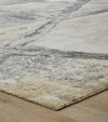 Ancient Boundaries Fortune FOR-1393 Sand/Grey Area Rug Corner Image